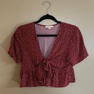 Pacsun Wrap Top